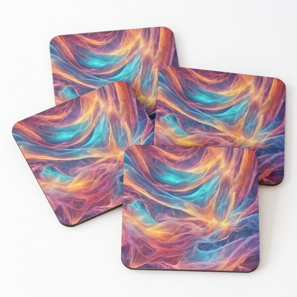 Item preview, Dreamlike Kaleidoscope Surreal Background in Bright Colors 1 designed and sold by PatternXS.