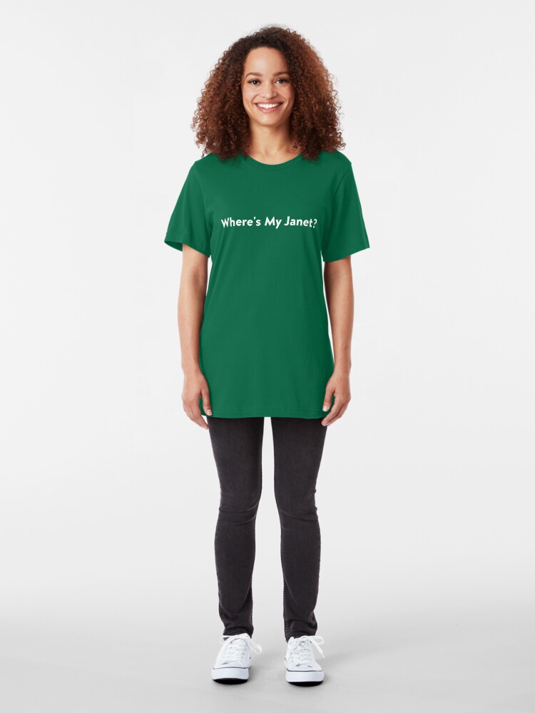 Alternate view of We all need a Janet Slim Fit T-Shirt