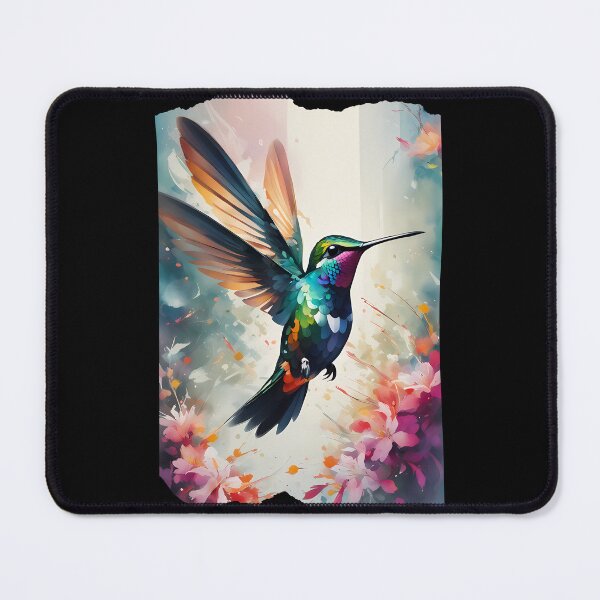 Item preview, Graceful Watercolor Hummingbird designed and sold by Mechanical-Artt.