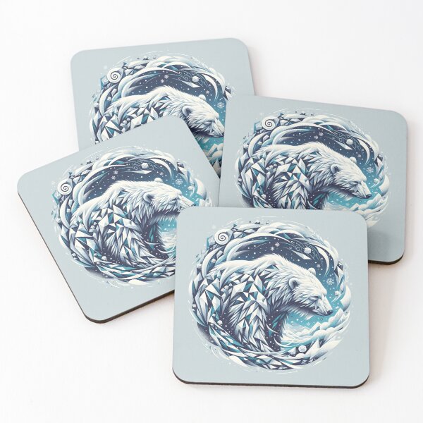 Item preview, Geo Polar Bear - Winters Rest designed and sold by Parody-is-King.