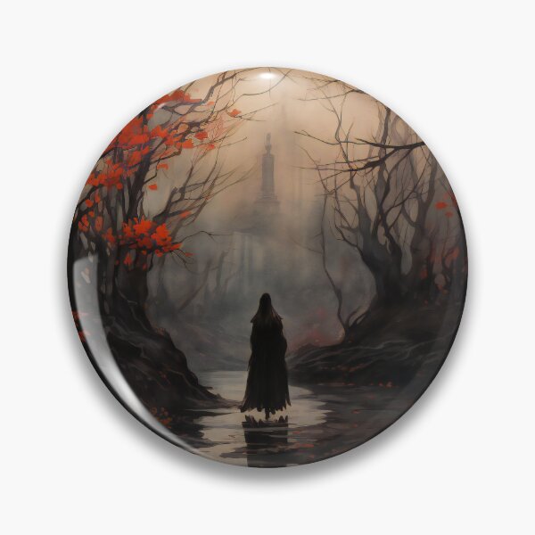 Item preview, Mysterious Witch 2 designed and sold by Red Witch Art.