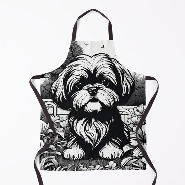 Item preview,  Shih Tzu in the Garden designed and sold by deepakrode7.
