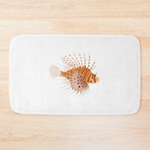 Item preview, Spotfin Lionfish - light background designed and sold by WestCoastWoods.
