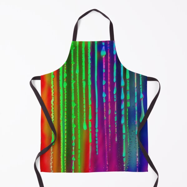 Item preview, Abstract Colorful Paint Drips designed and sold by calibrit.