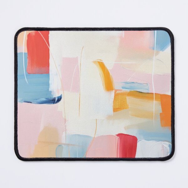 Item preview, Pastel Abstract Soft Pink and Blue Abstract Paintings designed and sold by DreamyDaisy.