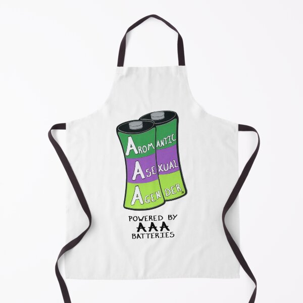Item preview, AAA batteries - queer version designed and sold by zan doodles.
