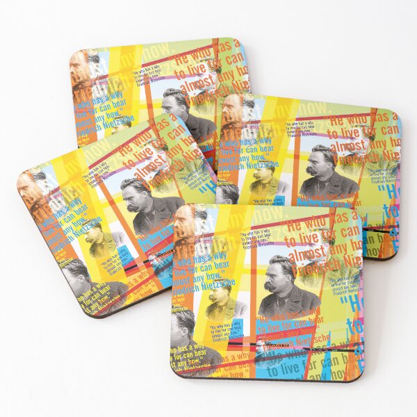 Item preview, Friedrich Nietzsche quote, wisdom designed and sold by Mauswohn.