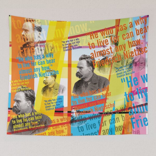 Item preview, Friedrich Nietzsche quote, wisdom designed and sold by Mauswohn.