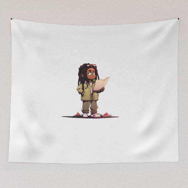 Item preview, Lil Wayne cartoon design designed and sold by Ragil-Studio.