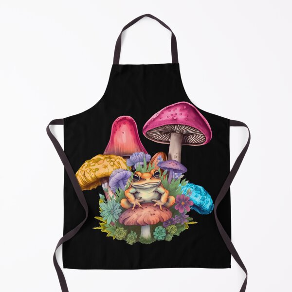 Item preview, Enchanted Frog and Mushroom Scene designed and sold by CraftyrCreator.