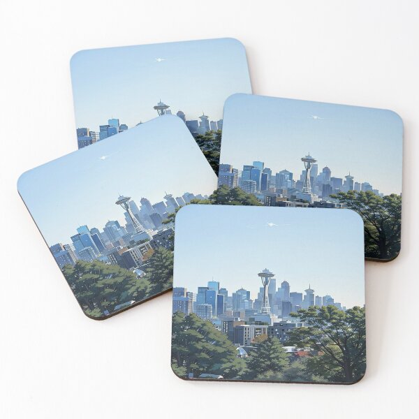 Item preview, Seattle downtown in the Anime style designed and sold by Photo-Svatiq.