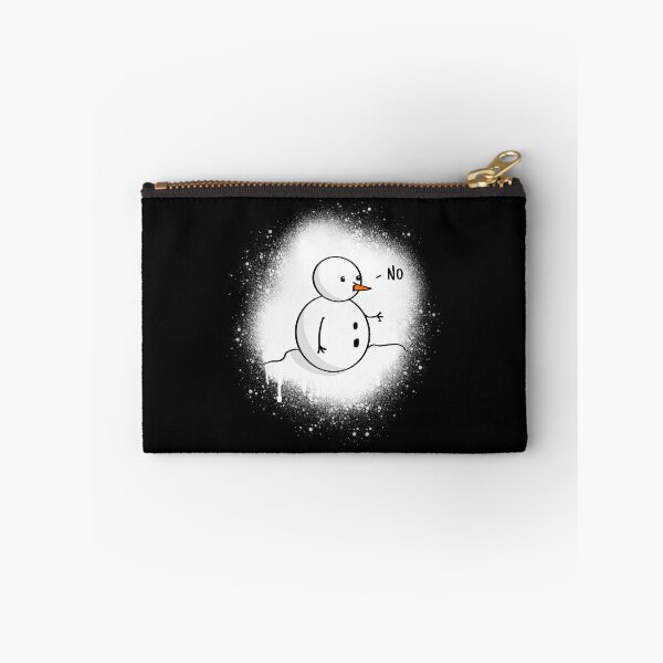 Item preview, White Spraypaint Explosion No Man Snowman Shirt and Sticker Design by Zeesdesign on Redbubble designed and sold by ZEESDESIGN.
