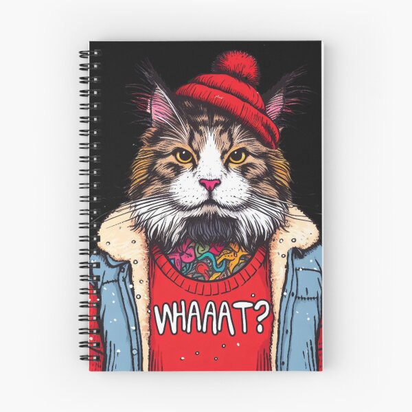 Item preview, Forest cat WHAAAT? Winter edition designed and sold by gringourmand.