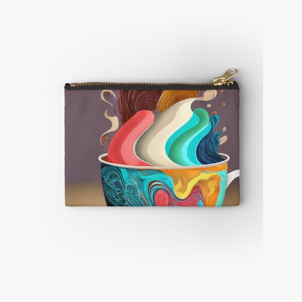 Item preview, Colorful cup of coffee filled with creativity designed and sold by fotofeast.