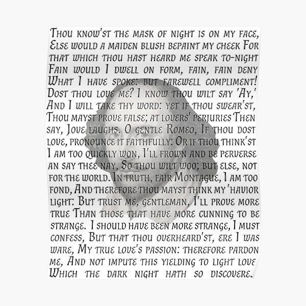 Juliet S Monologue Act 2 Scene 2 From Romeo And Juliet By William Juliet S Monologue Act 2 Scene 2 From Romeo And Juliet By William