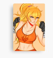 Yang Xiao Long MMA AU - RWBY Canvas Print