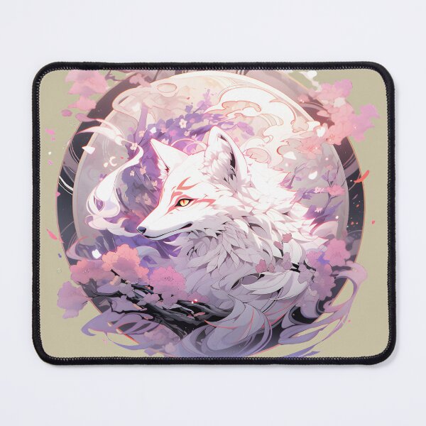 Item preview, Japanese Fox Kitsune designed and sold by Yana Grech.
