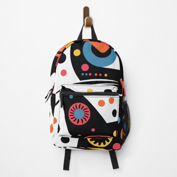 Item preview, colorful polka dot cat designed and sold by bugOnCat.