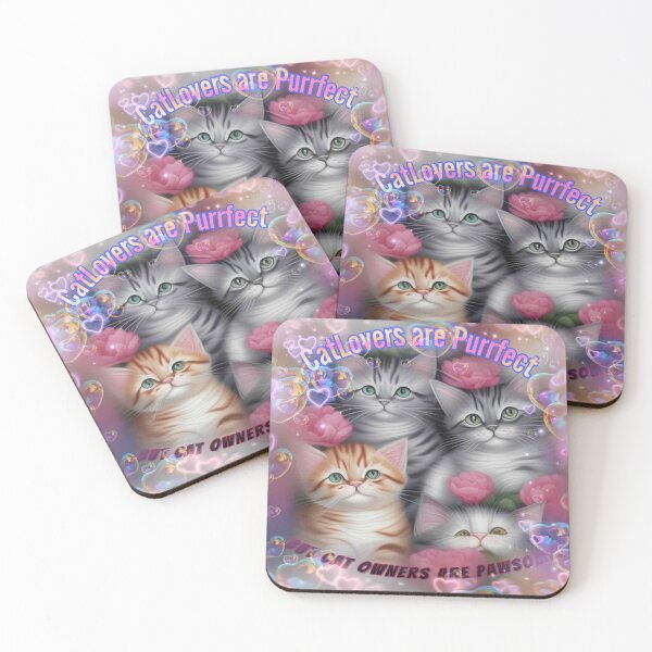Item preview, Cat lovers are purrrfectly purrrfect designed and sold by RckymtnNinjaCat.