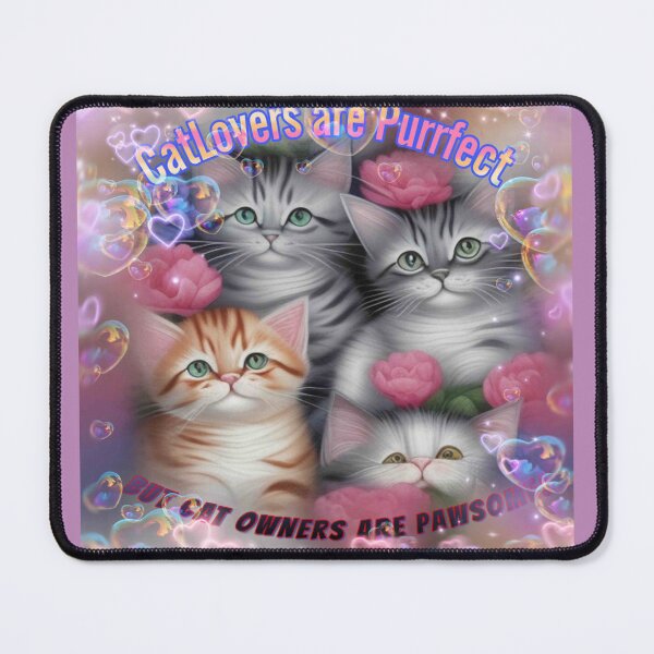 Item preview, Cat lovers are purrrfectly purrrfect designed and sold by RckymtnNinjaCat.
