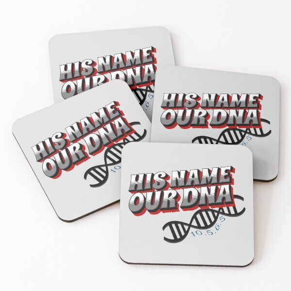 Item preview, His Name Our DNA designed and sold by 3ple7.