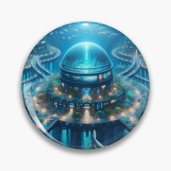 Artikelvorschau, Futuristische Unterwasserstadt entworfen und verkauft von ARTBYAI ∆∇.