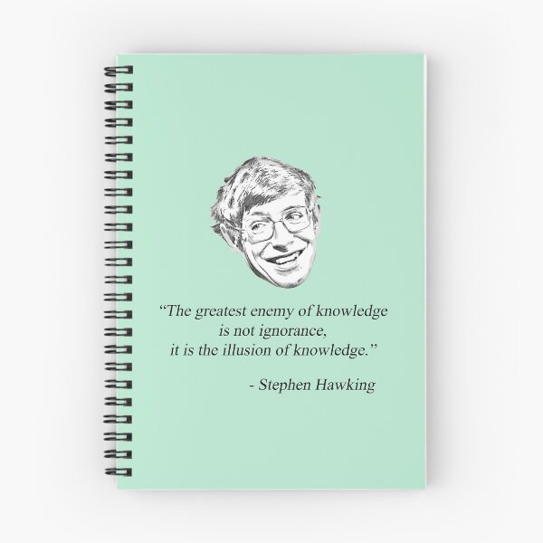 Item preview, Stephen Hawking Quote designed and sold by iWumbo.