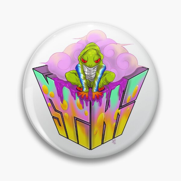 Item preview, STIKKI URBAN FROG LOGO designed and sold by StikkiDesigns.