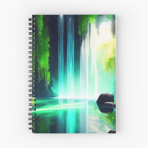 Item preview, Beautiful waterfall in the jungle designed and sold by m-y-A-I-A-R-T-.