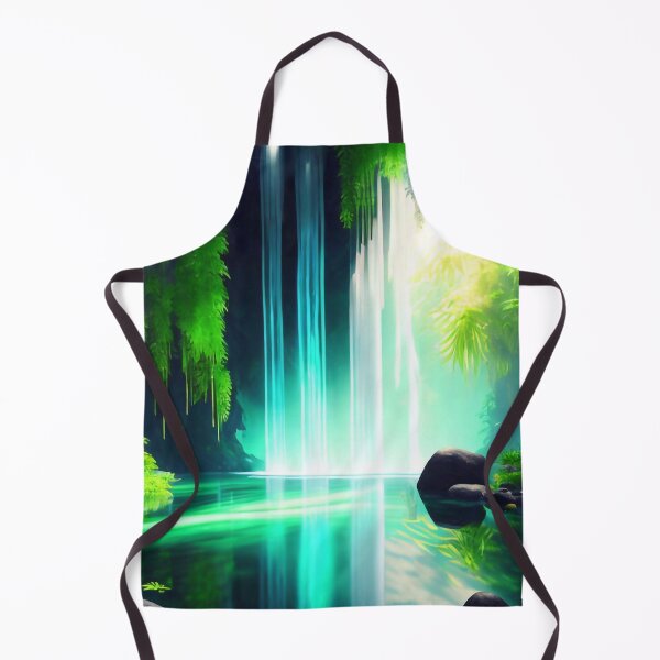 Item preview, Beautiful waterfall in the jungle designed and sold by M-Y-A-R-T-.
