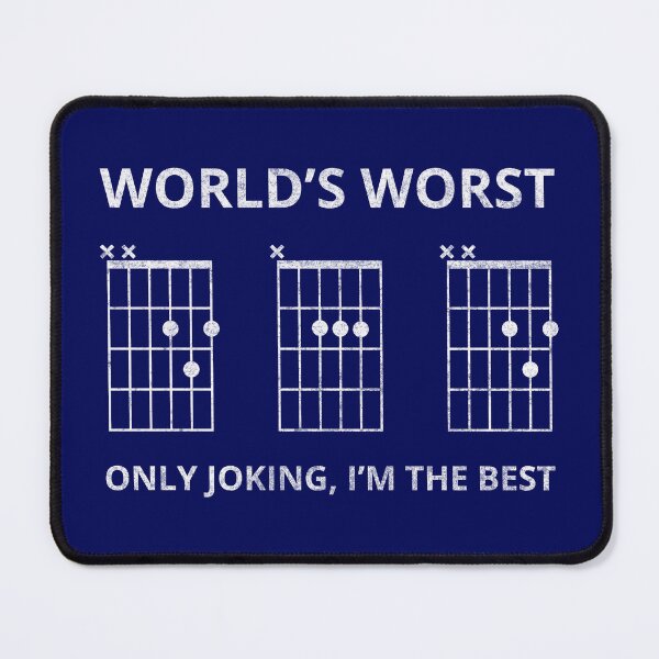 Item preview, World's Worst DAD Only Joking I'm The Best (DAD guitar chords) designed and sold by guvnaguitars.