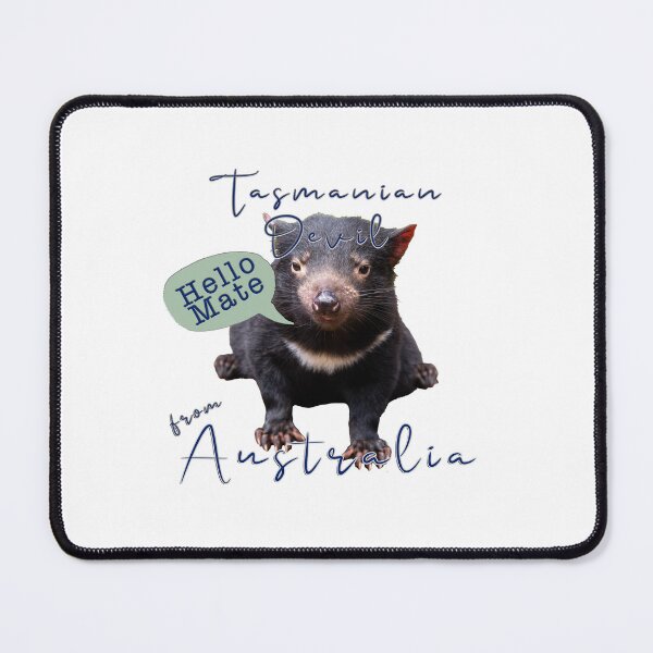 Item preview, Hello Mate - Tasmanian Devil designed and sold by Michael van der Hoorn.