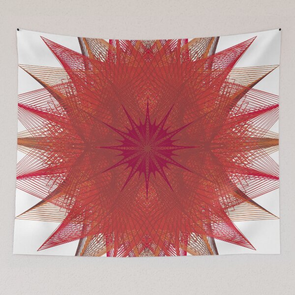 Item preview, Circles On Circle-3 [10221-Reds-WB] designed and sold by LottMultimedia.