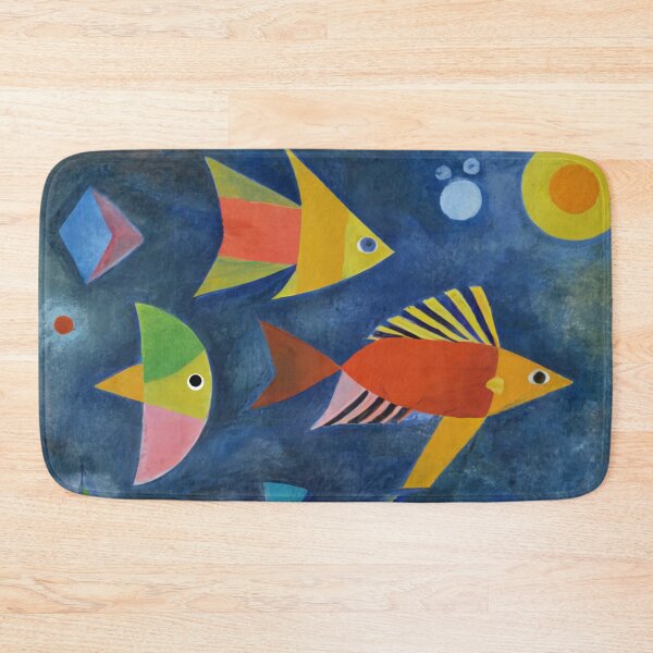 Item preview, Aquatic Dreams Inspired By Paul Klee's Around the Fish designed and sold by Tamas Das.