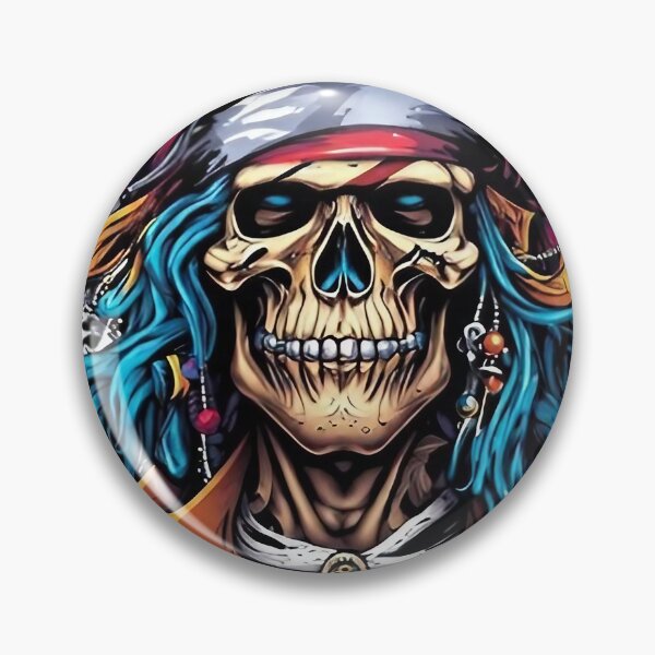 Item preview, Skull T-shirt  Pirate King 04 designed and sold by BDPoktat.
