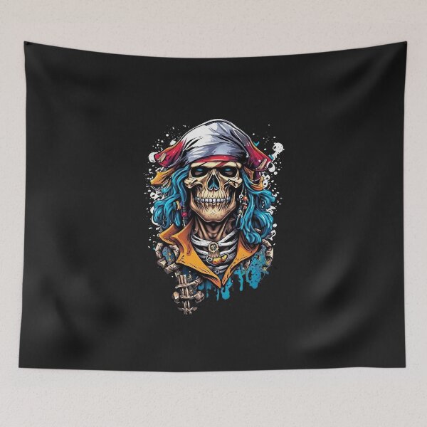 Item preview, Skull T-shirt  Pirate King 04 designed and sold by BDPoktat.
