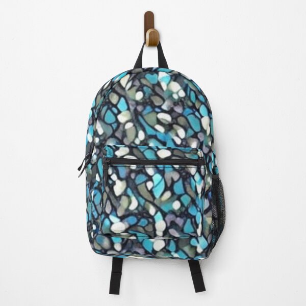 Item preview, Abstract Blue White and Gray Pattern designed and sold by calibrit.