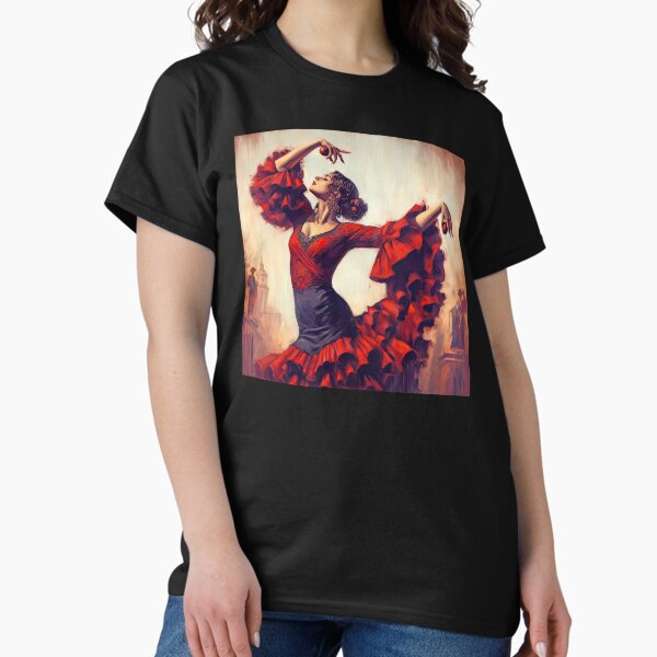 Vista previa del artículo con la obra «Bailaora de flamenco española», diseñado y vendido por HHPhotographyFL.