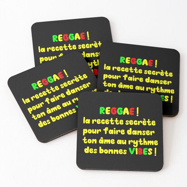 Item preview, Reggae Recipe from Good Vibes French color designed and sold by Artbellachi.