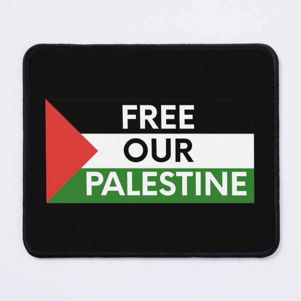 Item preview, free our Palestine designed and sold by PeacePlanet.