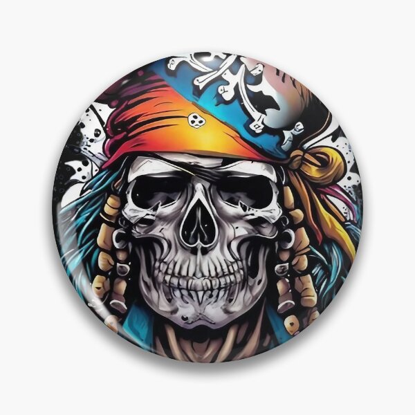Item preview, Skull T-shirt  Pirate King 05 designed and sold by BDPoktat.