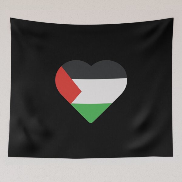 Item preview, Palestine heart designed and sold by PeacePlanet.