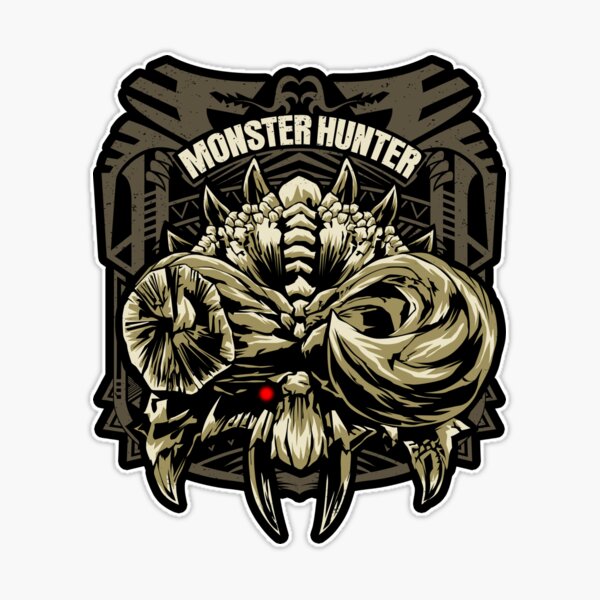 Diablos Run Sticker - Diablos Run Monster Hunter - Discover & Share GIFs