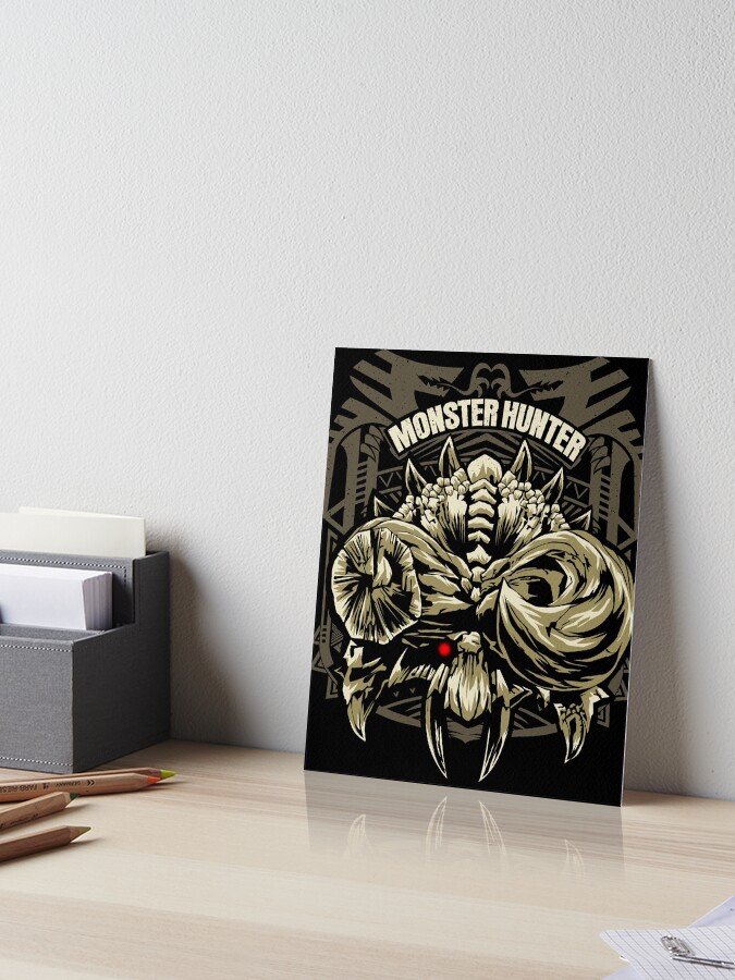 Diablos Monster Hunter Art Board Print for Sale by Dan Dee