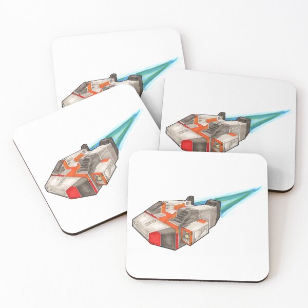 Item preview, Orange Spaceship designed and sold by art-bhc.