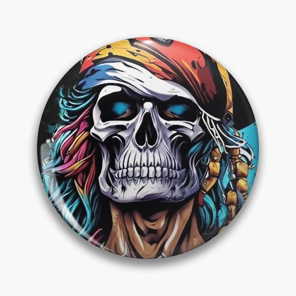 Item preview, Skull T-shirt  Pirate King 06 designed and sold by BDPoktat.