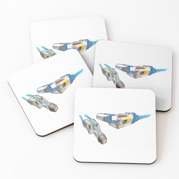 Item preview, Two Spaceships designed and sold by art-bhc.