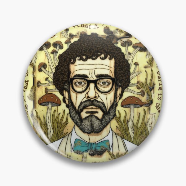 Item preview, Terence Mckenna : The Mushroom said to me series : 3 designed and sold by HouseOfCyra.