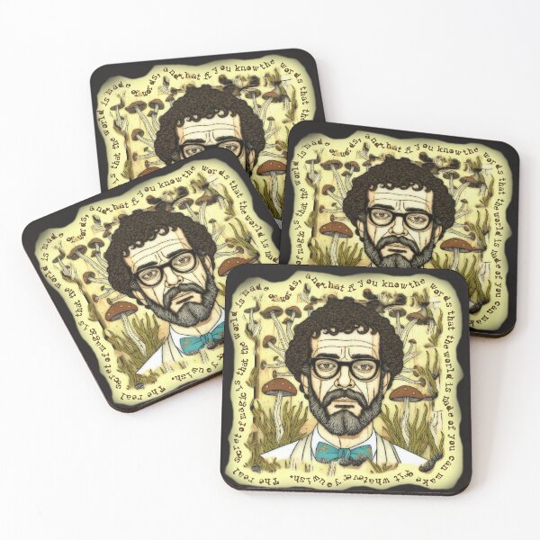 Item preview, Terence Mckenna : The Mushroom said to me series : 3 designed and sold by HouseOfCyra.