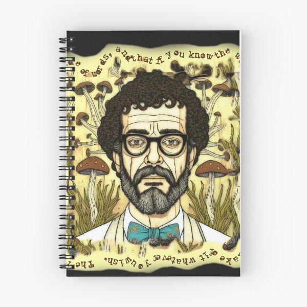 Item preview, Terence Mckenna : The Mushroom said to me series : 3 designed and sold by HouseOfCyra.